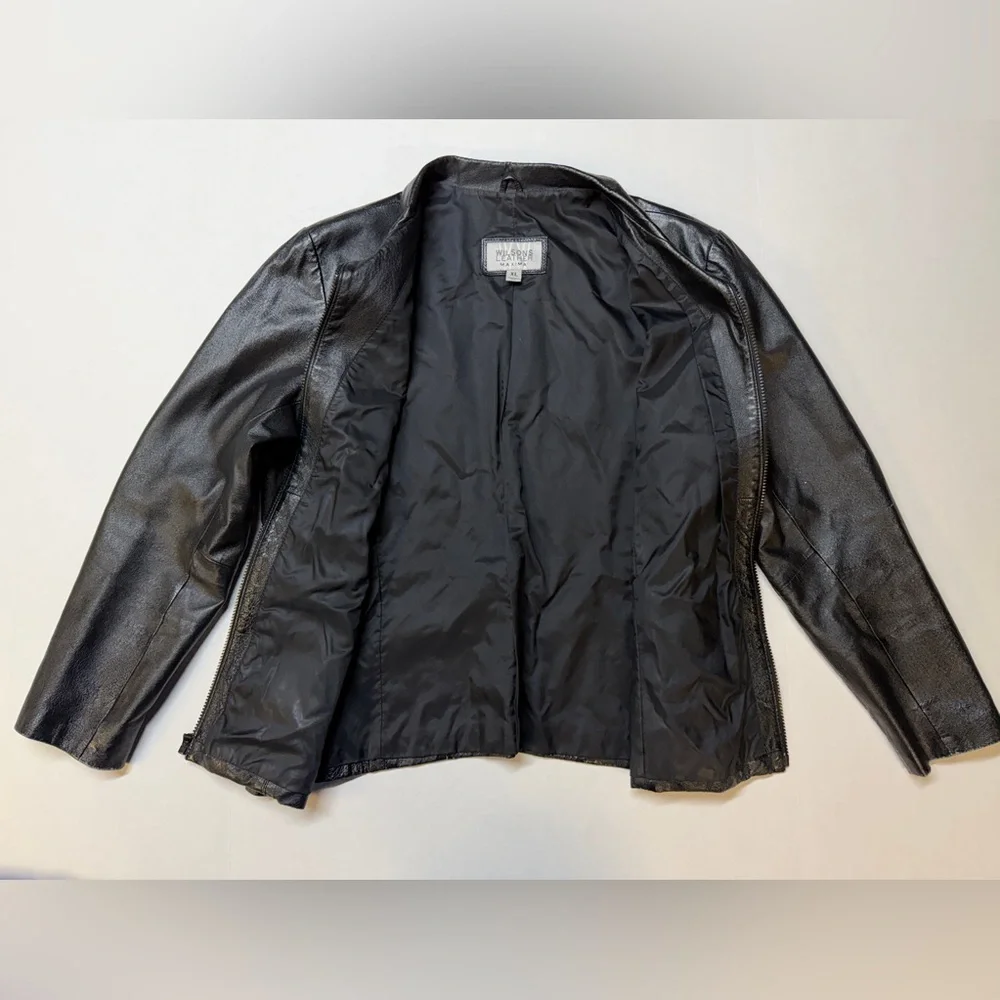 Wilsons Leather Maxima XL Vintage‎ Zip Up Jacket